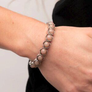 Paparazzi Jewelry Accessories - Lets be Buds - Brown Bracelet - Vintage